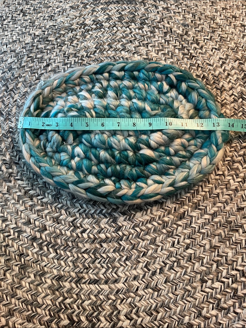 Handmade Crochet Pet Rug - Picture 3 of 4